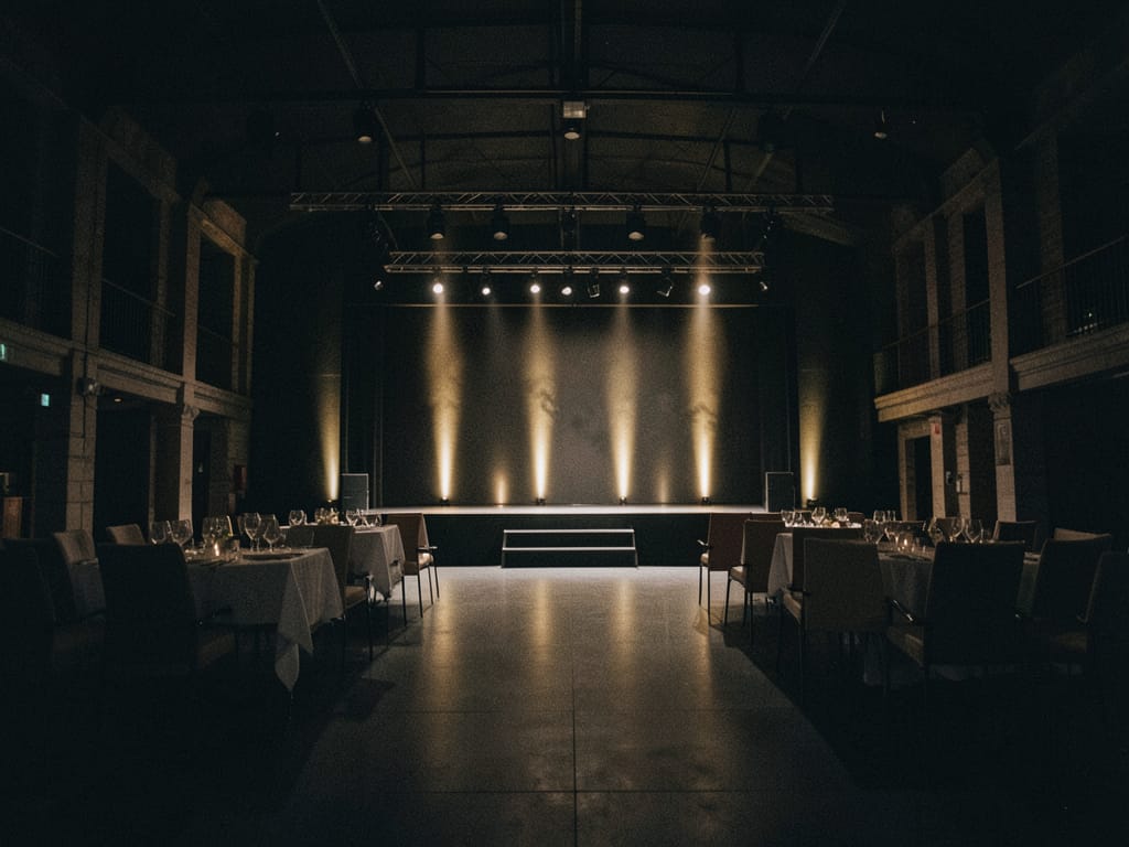 Reportage corporate cin&eacute;matographique &mdash; architecture et lumi&egrave;re dor&eacute;e